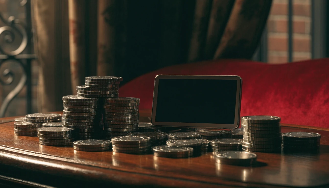 Luxury casino-themed still life representing UK Amatic casino reviews